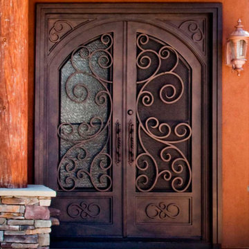 Bristol French Iron Entry Doors