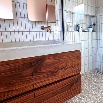 Concrete Trough Sink - Newport Beach