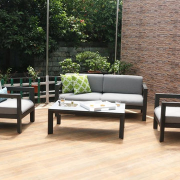 siyu furniture patio corner sofa set