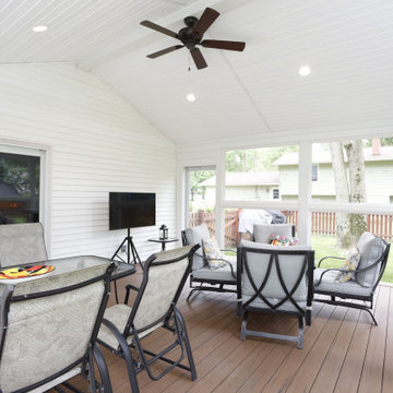 Full-screen Sunporch Addition