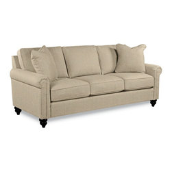 Leighton Premier Sofa by La-Z-Boy shown in Sandstone - Products