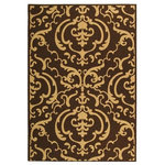 Safavieh - Safavieh Courtyard Collection CY2663 Indoor-Outdoor Rug - Courtyard indoor outdoor rugs bring interior design style to busy living spaces, inside and out. Courtyard is beautifully styled with patterns from classic to contemporary, all draped in fashionable colors and made in sizes and shapes to fit any area. Courtyard rugs are made with enhanced polypropylene in a special sisal weave that achieves intricate designs that are easy to maintain- simply clean with a garden hose.