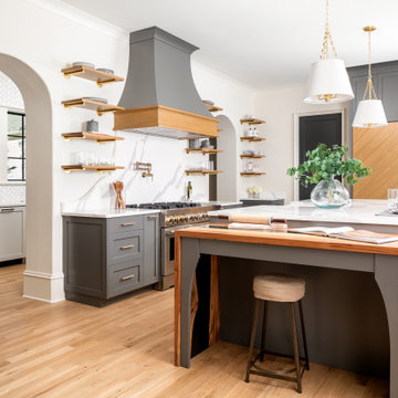 Kitchen Design by Pike Properties Charlotte Custom Home Builder