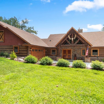 Concrete Log Siding Homes