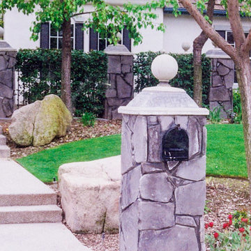 Brick, Stone & Stucco Mailboxes