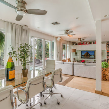 upscale water front Miami house