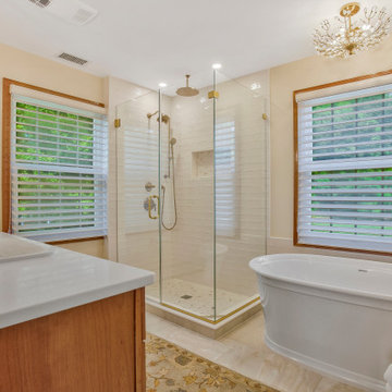 Traditional Primary Bathroom Remodel Brandywine, MD