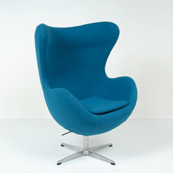 Jacobsen: Egg Chair Reproduction - Living Room Chairs