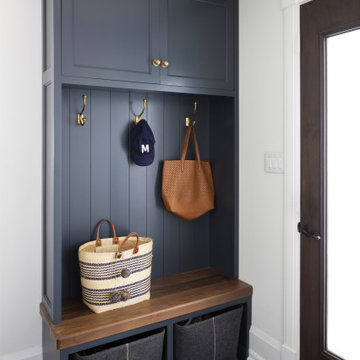 Summit Avenue Mudroom Entry Bench