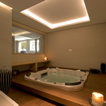 Basement with spa