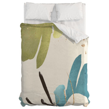 Deny Designs Sheila Wenzel-Ganny The Bouquet Abstract Duvet Cover, Queen