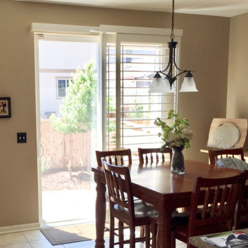 "Patio Door" Plantation Shutter applications