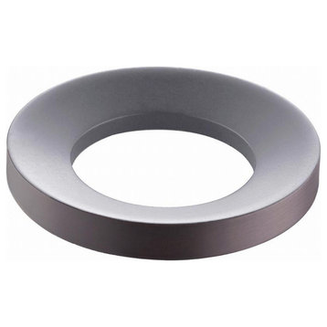 Novatto Solid Brass Vessel Sink Mounting Ring, Oil Rubbed Bronze
