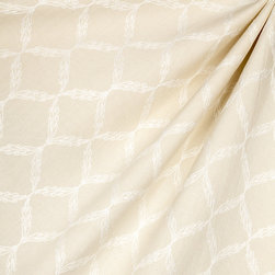 A Stitch In Time : White - Fabric