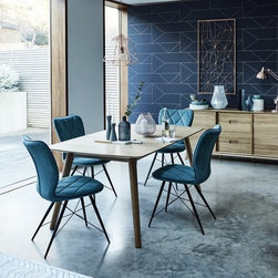 Summer 2017 Trend: Into the Blue - Lund Table & Flynn Chairs - Productos