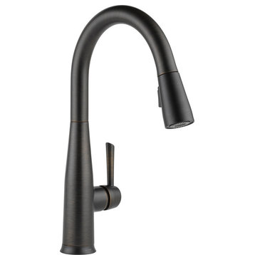 Delta Essa Single Handle Pull-Down Kitchen Faucet With Touch2O Technology, Venet