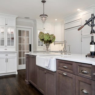 White and Gray Kitchen