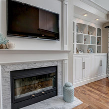 Open concept Family Rooms