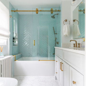 Hillside Ave Hall Bath