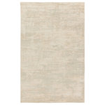 Jaipur Living - Barclay Butera by Retreat Handmade Cream/Sage Area Rug 8'X10' - The Malibu collection by Barclay Butera finds inspiration in the eclectic and global style of its namesake. The hand-loomed Retreat rug showcases a modern abstract design with rich, textural patterning in a serene colorway. Crafted of a soft and inviting blend of wool and luxurious viscose, this cream, light sage, and beige rug grounds rooms with a relaxed, perfectly chic vibe.