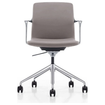 Dara Modern Gray Mid Back Conference Office Chair