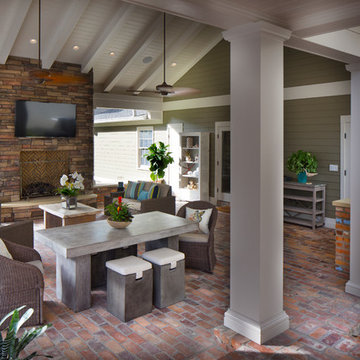 New Suburb Beautiful - Traditional; Outdoor Living Remodel