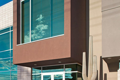 Home design - contemporary home design idea in Las Vegas