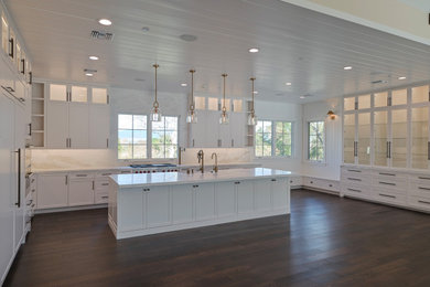 Transitional kitchen photo in Los Angeles