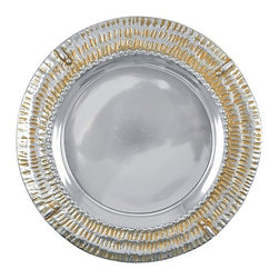 Mariposa R&eacute;veillon Wine/Candle Plate - Products