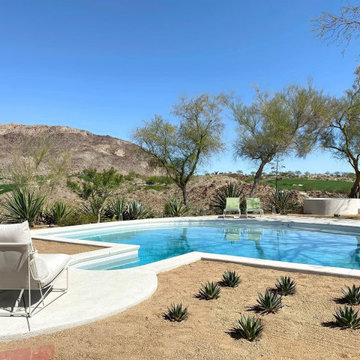 New custom pool/spa in Cahuilla Hills Palm Desert