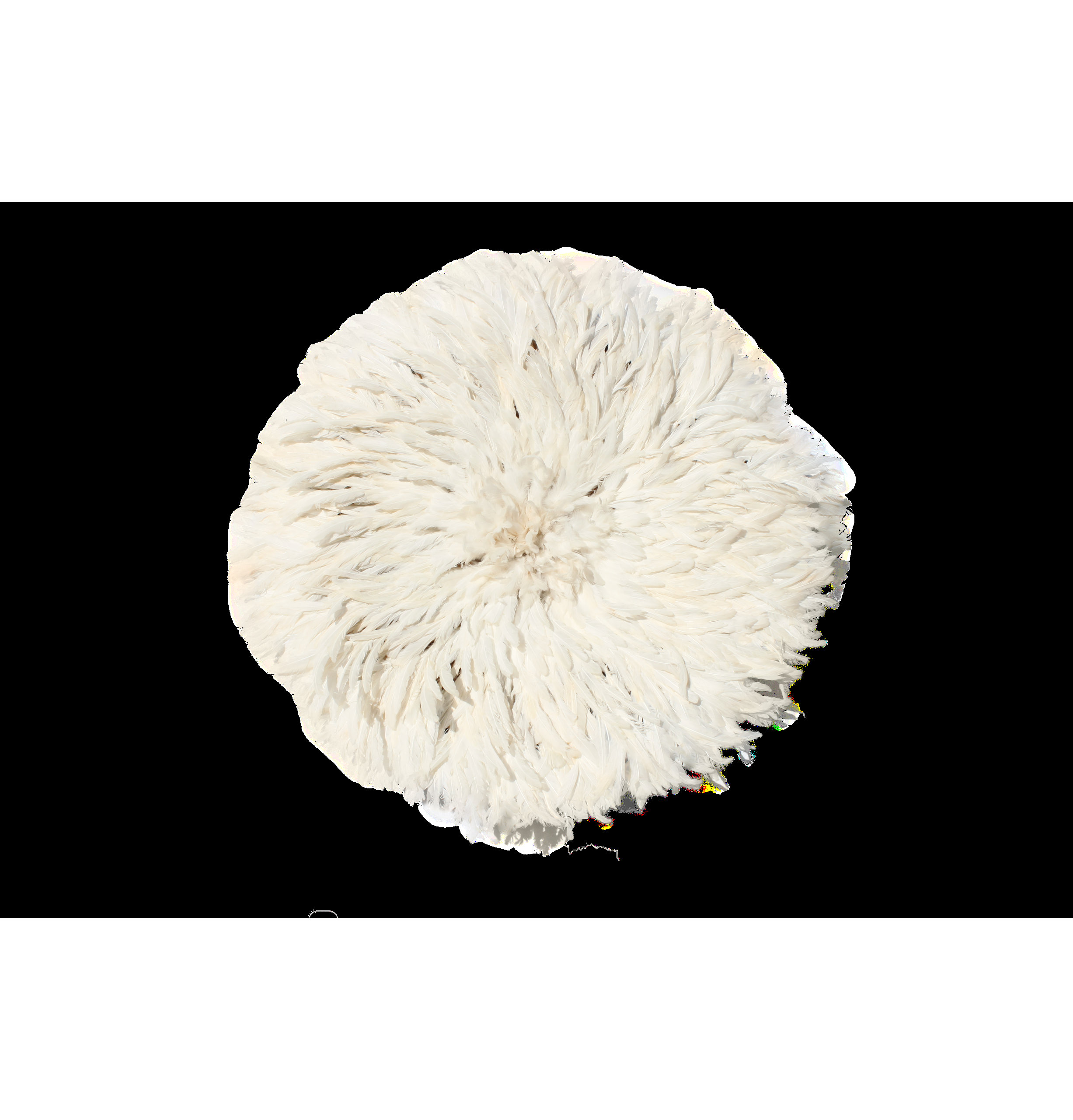 Small White / Ivory Juju Hat
