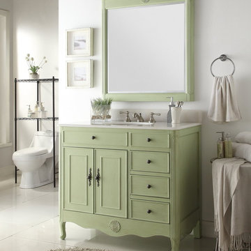 Shabby Chic Bathroom Vanities