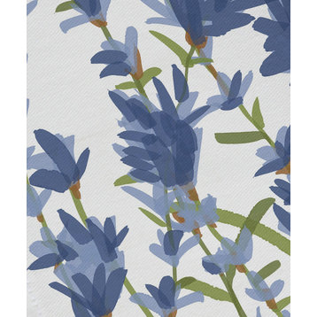 Lavender, Floral Print Napkin, Blue, Set of 4
