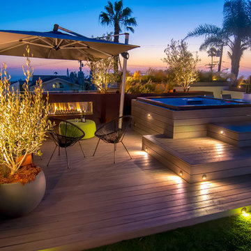 Modern Rooftop Deck