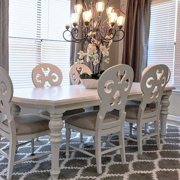 Elegant-Chic Kitchen Nook & Dining Space Refresh w/ Denise