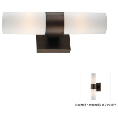 Minka Lavery 6212-647 2 Light Wall Sconce in Copper Bronze Patina