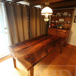 Reclaimed Wood Harvest Tables - Products