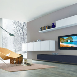 Italian Wall Unit 3D 05 by Artigian Mobili - $4,045.00 - Entertainment Centers And Tv Stands