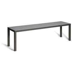 Industrial Dining Benches by Houzz