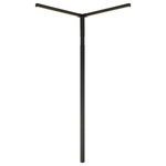 JONATHAN Y Lighting - JONATHAN Y Lighting JYL9552 Madsen 44" Tall LED Smart Wall Sconce - Black - This Y-shaped modern wall sconce features energy-saving, integrated LEDs or bright, clear light. Dimmable via the JONATHAN Y mobile app with adjustable color temperature lets you set the mood. This minimalist wall light adds contemporary flair to the ceiling corner of a living room, office or bedroom. Features: Constructed from metal Integrated LED lighting Capable of being dimmed ETL listed for dry locations Covered by JONATHAN Y Lighting&#39;s 30 day manufacturer warranty Dimensions: Height: 44" Width: 18-1/4" Extension: 18-1/4" Product Weight: 4.18 lbs Electrical Specifications: Wattage: 12 watts Number of Light Source(s): 2 Lumens: 1680 Color Temperature: 3000K Color Rendering Index: 80 CRI Average Hours: 50000