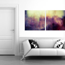 7556 Diptych 63x31" - Paintings