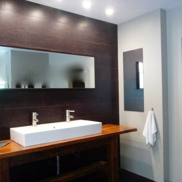 New master bath room (phonicia, N.Y.