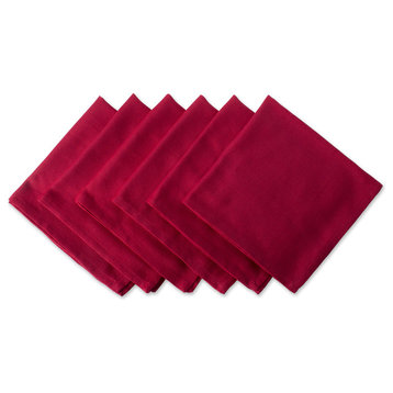 Variegated Tango Red Napkin Set/6