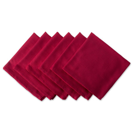 Variegated Tango Red Napkin Set/6