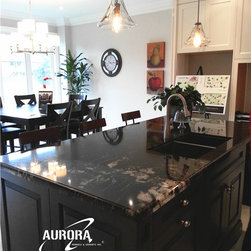 Granite Countertop - Titanium - Kitchen Countertops