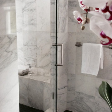 Luxury Master Bathroom with Closets - as seen in Design NJ