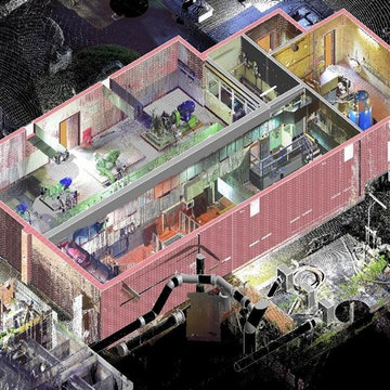 3D Scanned Image of Collage Avenue