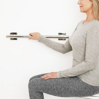 Coronado Designer Straight Bathroom Shower Grab Bar, Polished, 12"