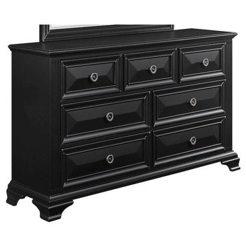 Global Furniture Carter Dresser 60x16x36" Black