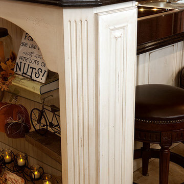 Door style: Cambridge | Species: Cherry | Finish: Vintage Autumn